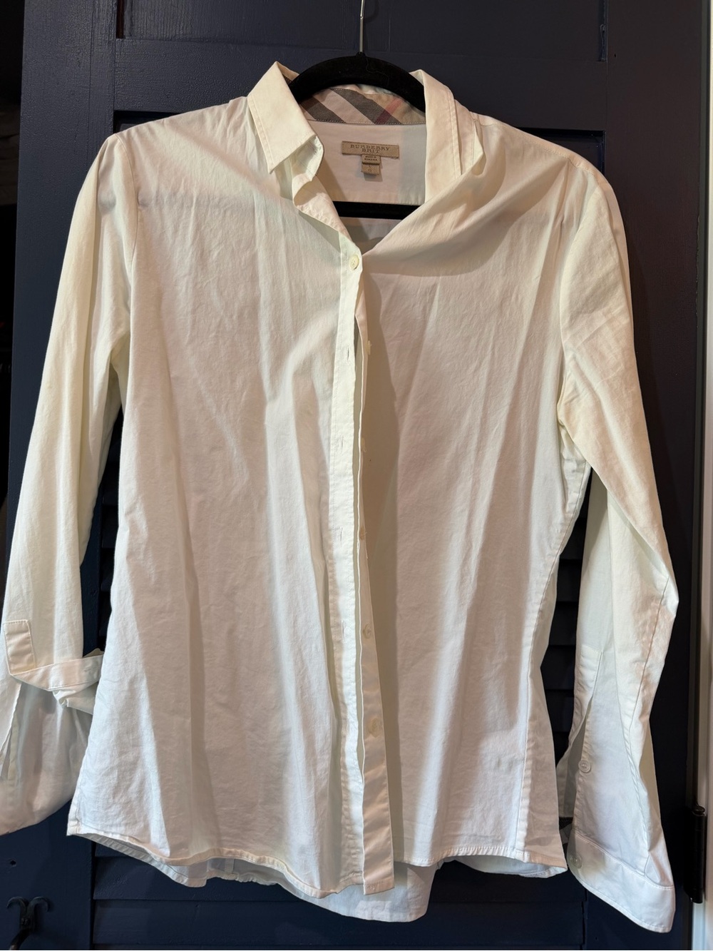 White Button-Down Shirt